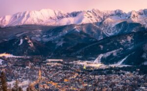 zakopane in winter poland