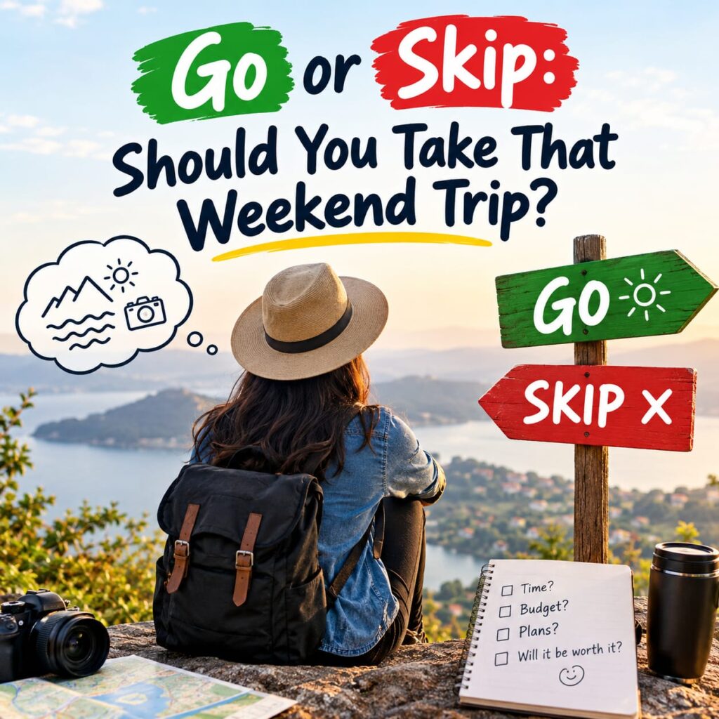 Go or Skip: Should You Take That Weekend Trip Go or Skip: Should You Take That Weekend Trip
